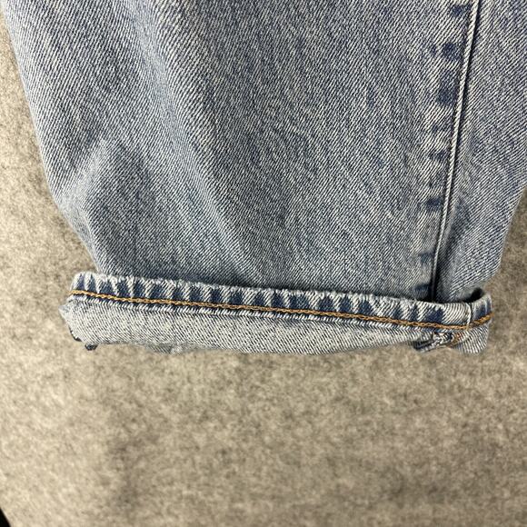 Aritzia Denim Forum Jeans Womens 24 The Farrah High Rise Wide Leg Light Wash - Picture 7 of 16